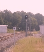 Clear approach for the IC/UP Diamond Looking East